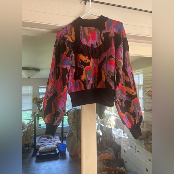 FARM Rio Sweaters - Farm Rio Sweater with Beads Women's Size XXS